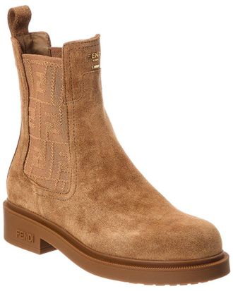 Fendi Fendi Filo Suede Biker Boot