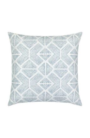 Elaine Smith Bakuba Indoor & Outdoor Woven Accent Pillow in Stream at Nordstrom, Size 20X20