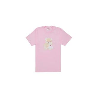 SUPREME T-Shirts, male, Pink, Size: XL Bear Tee