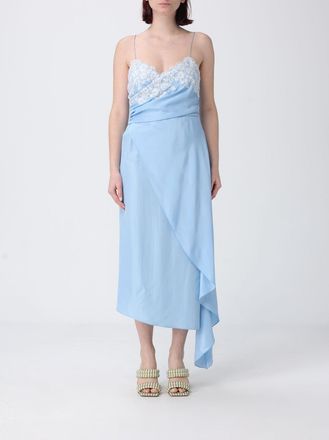 Moschino Abito asimmetrico Moschino Couture in misto seta