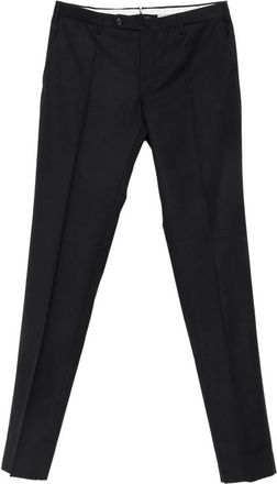 Incotex Flat-front Wool Trousers