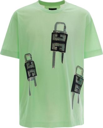 Givenchy Green Crew Neck T-Shirt