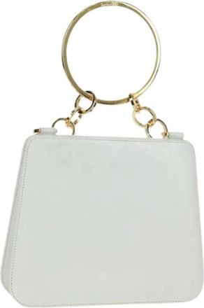 Ferragamo Pre-owned Handbags, female, White, Size: ONE SIZE Pre-owned Hand Bag