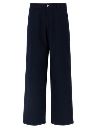 Gucci Blue Cotton Pants
