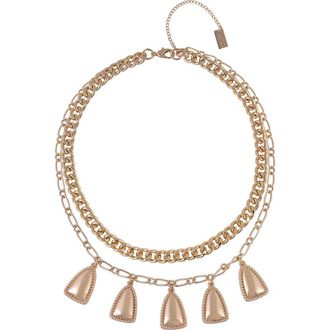 Rachel Roy Layered Chain Necklace in Gold at Nordstrom Rack