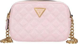 Guess Tassen, Dames, Roze, ONE Size, Leer, Faux Leather Crossbody Bag