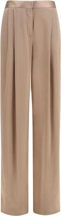 Tom Ford Taupe Straight Pleated Pants
