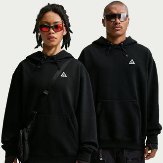 Nike Mens Nike ACG Tuff Fleece Pullover Hoodie in Black | DZ3392-011