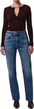 Citizens Of Humanity Zurie Straight Leg Jeans In Demi