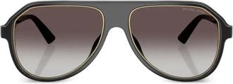 Michael Kors Molokai Zonnebrillen - Heren - Zonnebrillen - Zwart - 59 MM - Accessoires