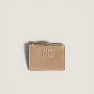 Miu Miu Nappa leather card holder