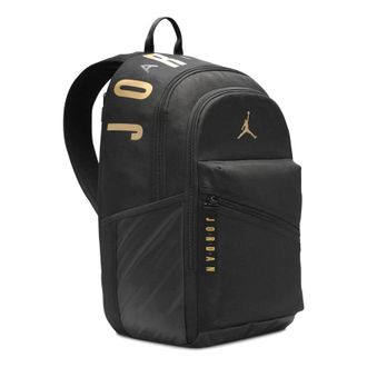 Nike Jordan Air Jordan Air Patrol Backpack Black Gold JD2443001AD-001