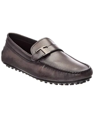 Tod's Tods T Piatta Laterale City Gommino Leather Driver