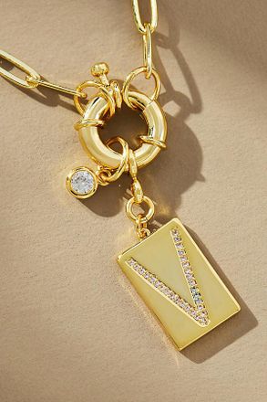 Uncommon James Initial Chain Monogram Necklace