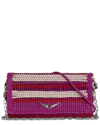 Zadig&Voltaire Rock Eternal Leather Braiding Crossbody