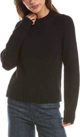 Vince Raglan Sleeve Wool-Blend Top