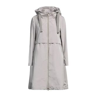 Herno Parkas, female, Gray, Size: S Lightweight Parka Coat