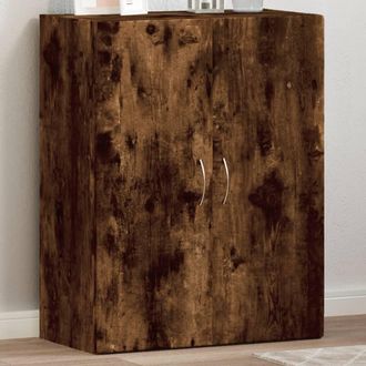 vidaXL Armario Archivador Madera Ingenier&iacute;a Roble Ahumado 60x32x77,5cm Vidaxl