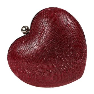 Baum Und Pferdgarten Baum und Pferdgarten, Clutches, female, Red, Size: ONE SIZE Heart Clutch