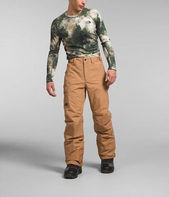 The North Face Freedom Snow Pants Men Almond Butter DryVent Insulated SGN1833