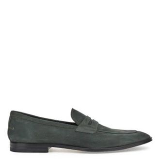 Bally Wedian Nubuk Penny Loafers, Brand Size 10 ( US Size 11 )