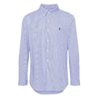 Polo Ralph Lauren Striped Stretch Poplin Shirt, Size X-Small
