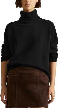 Reiss Eliza Cashmere Blend Roll Neck Wool & Cashmere-Blend Sweater