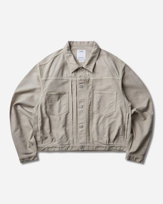 Visvim Men s Chore Jacket G.Cords Ivory