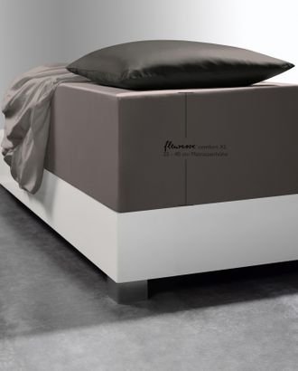 Fleuresse Spannbettlaken »Comfort XL« Mako-Jersey, für Matratzen bis 40 cm Höhe, Bettlaken, Spannbetttuch