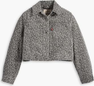 Levi's Womens Wellthread Fleur Jacket Z7653 - Lt White Rinse - Size: 10