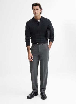 Lindbergh Mens Ultra-comfortable stretch pant Relaxed fit