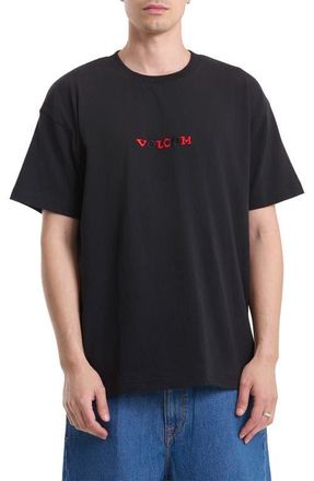 Volcom x Seth Conboy Embroidered Graphic T-Shirt in Black at Nordstrom, Size X-Large