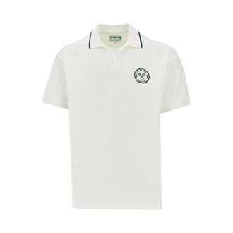 Saint Barth Tennis patch Charles piquet polo shirt Man M