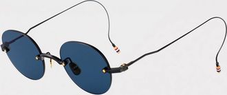 Thom Browne Occhiali da sole Thom Browne in metallo placcato oro 12k