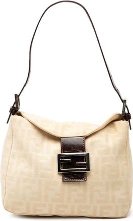 Fendi Pre-owned Fendi Zucca Canvas Double Flap Shoulder Bag Ladies 6BXWZY5BIY8KSPZA
