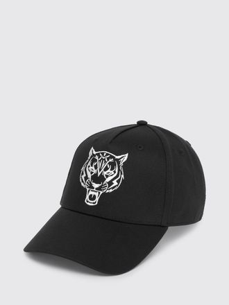 Plein Sport Philipp Plein Cotton Baseball Cap with Logo
