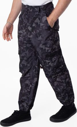 Bally Camouflage Print Recycled Polyster Trousers, Brand Size 50 ( Waist Size 34 )