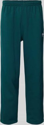 adidas Originals Sweatpants mit elastischem Bund und Label-Stitching in Dunkelgruen, Größe XXL