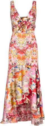 Silvia Tcherassi Abito midi Saskya - Rosa