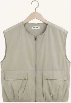 Edited Veronica Vest - Dames - Bodywarmers - Beige - L - Polyester - Jassen