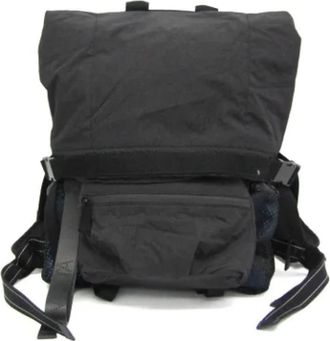 Bottega Veneta Pre-owned Backpacks, female, Black, Size: ONE SIZE Pre-owned Fabric backpacks