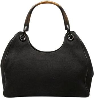 Gucci Pre-owned Handbags, female, Black, Size: ONE SIZE Pre-owned Shoulder Bag
