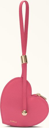 Furla Laura Porta Monete S Velvet Pink Rosa Pelle Stampata Donna