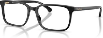 Brooks Brothers 54mm Rectangle optical glasses in Black at Nordstrom