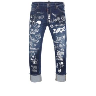 Dsquared2 Klassieke Blauwe Slim Fit Heren Jeans - Heren - Jeans - Blauw - Maat: XS