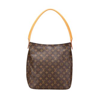 Louis Vuitton Pre-owned Leren Schoudertas - Dames - Pre-owned - Bruin - Maat: ONE Size Leer