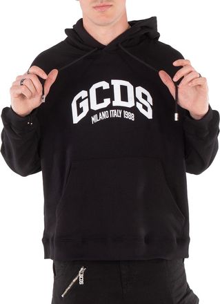 GCDS Lounge Logo 1988 Cotton Hoodie