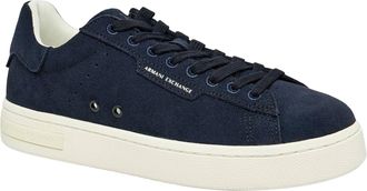 A|X Armani Exchange Mens TRAINER DEEP NAVY Cotton - Size UK 11
