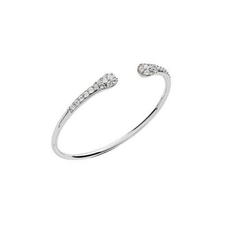 Lucy Quartermaine Skinny Drip Twist Bangle in Sterling Silver at Nordstrom, Size 7.5