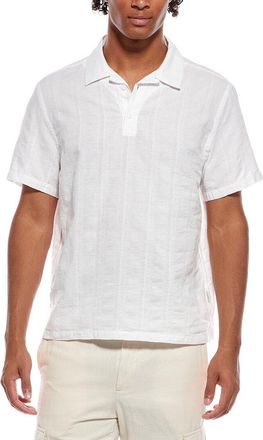 Onia Linen-Blend Popover Shirt